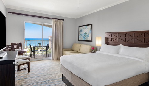 Habitación, 1 cama de matrimonio con sofá cama, no fumadores, vistas al mar (Balcony)