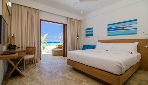 Habitación doble superior, frente a la playa