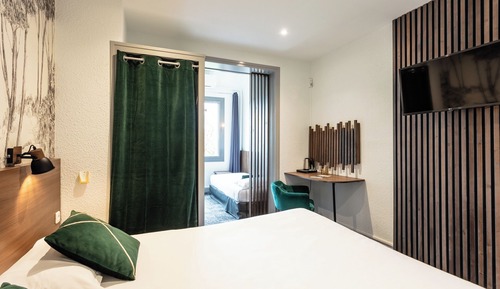 Habitación Confort doble, 1 cama de matrimonio, accesible para personas con discapacidad