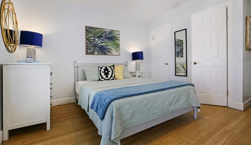Estudio clásico, 1 cama de matrimonio, acceso a la piscina, vistas parciales al mar (Sun Deck)