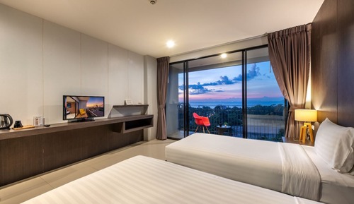 Habitación Deluxe con 1 cama doble o 2 individuales