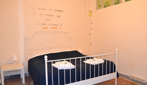 Habitación doble, baño compartido