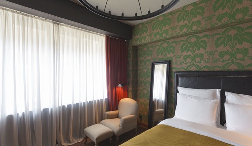 Habitación, 1 cama de matrimonio, vistas al jardín