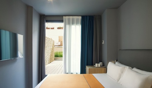 Habitación doble, terraza