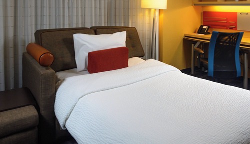 Estudio, 1 cama de matrimonio grande con sofá cama, no fumadores
