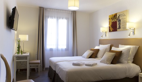 Habitación con 2 camas individuales