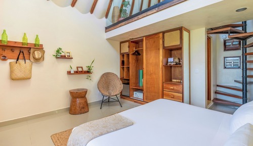 Habitación, vistas al mar