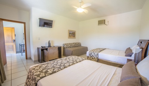 Chalet, 2 camas dobles