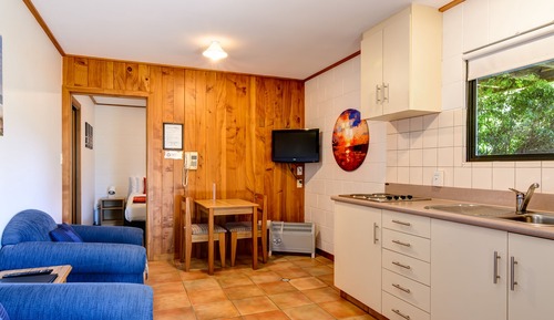 Apartamento económico, 1 habitación, vistas al jardín