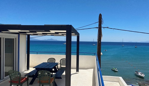 Ático, 1 habitación, vistas al mar, frente a la playa