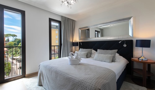Habitación Deluxe con 1 cama doble o 2 individuales, vistas al jardín