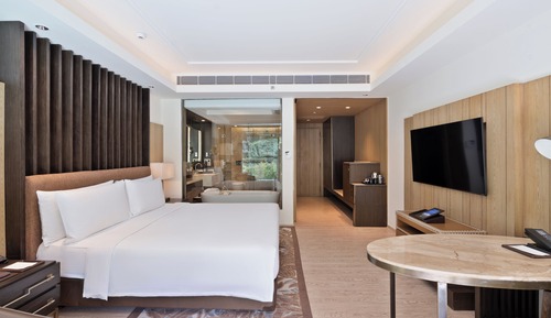 Habitación, 1 cama de matrimonio grande, no fumadores, balcón (Valley View)