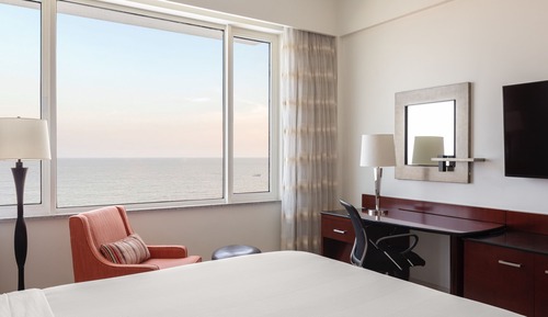 Habitación Deluxe, 1 cama de matrimonio grande, vistas al mar
