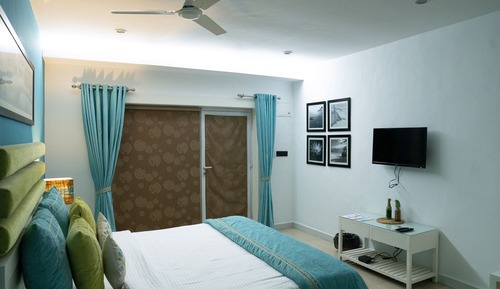Habitación superior, vistas al jardín