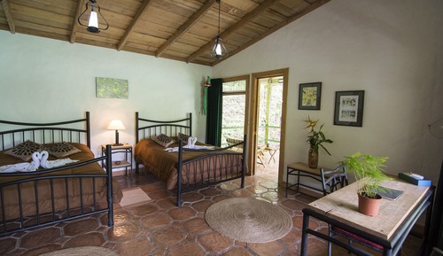 Habitación estándar doble, vistas al jardín