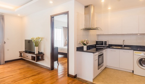 Apartamento, 1 habitación, vistas al jardín