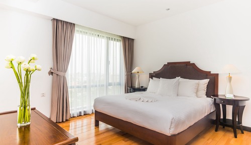 Apartamento, 2 habitaciones, vistas al jardín