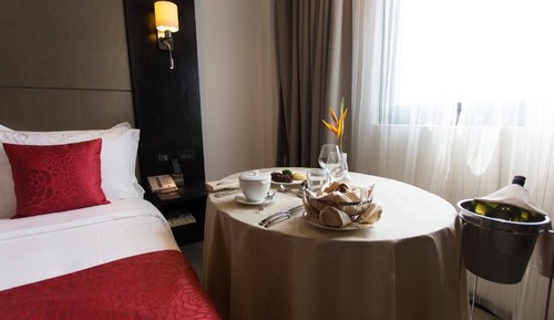 Habitación ejecutiva, 1 cama de matrimonio, vistas a la ciudad