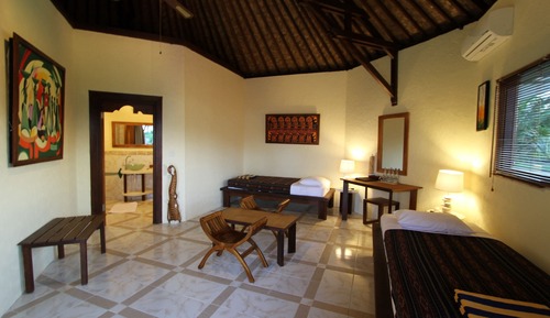 Villa familiar, vistas al mar
