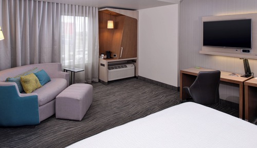 Habitación ejecutiva, 1 cama de matrimonio grande con sofá cama