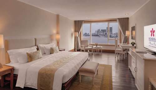 Habitación Premier con 1 cama doble o 2 individuales