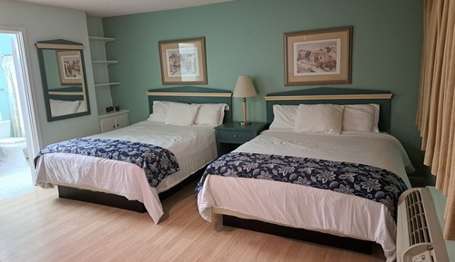 Habitación exclusiva, 2 camas de matrimonio