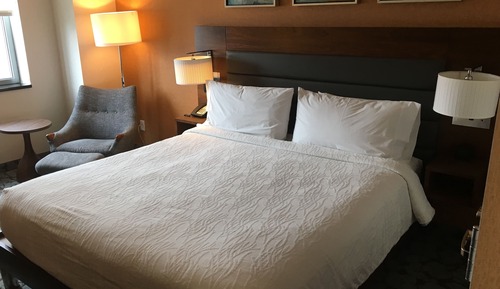 Habitación, 1 cama de matrimonio con sofá cama, accesible para personas con discapacidad (Hearing)