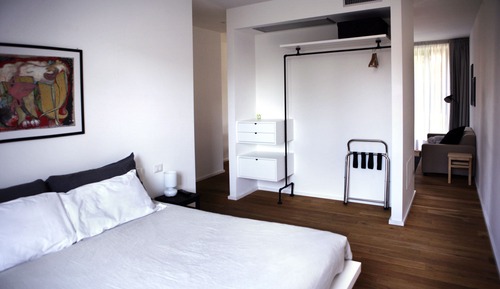 Suite estudio, 1 cama de matrimonio