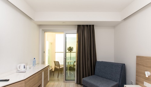 Habitación superior, vistas al mar