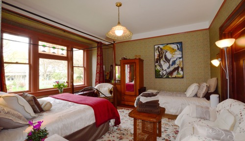 Habitación económica con 1 cama doble o 2 individuales, 2 camas individuales
