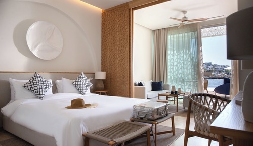 Habitación, vistas al mar