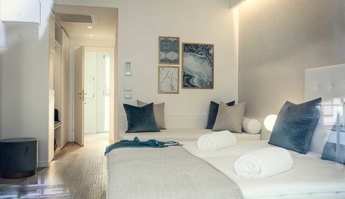 Habitación cuádruple superior, 2 camas dobles