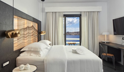 Habitación, 1 cama de matrimonio grande, vistas al mar (Pure)