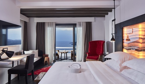 Suite, piscina privada, vistas al mar (Mystique)