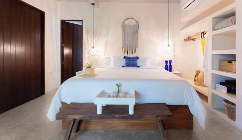 Suite de lujo, 1 cama de matrimonio grande con sofá cama, terraza