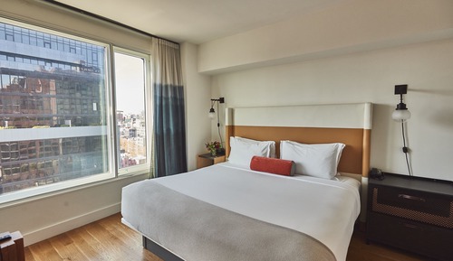 Habitación estándar, 1 cama de matrimonio grande, ducha adaptada (Mobility)