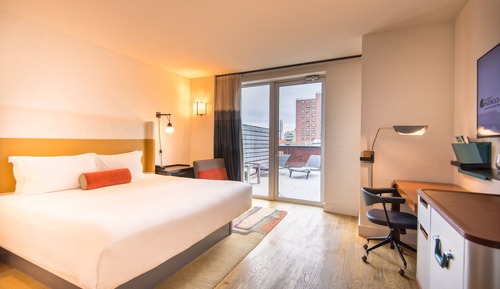 Habitación Premium, 1 cama de matrimonio grande, balcón, vistas a la ciudad