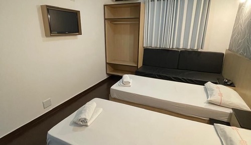 Habitación básica, 2 camas individuales