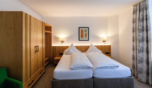 Habitación con 1 cama doble o 2 individuales