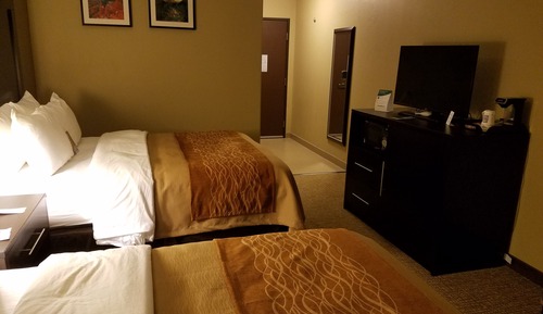 Habitación estándar, 2 camas de matrimonio, no fumadores