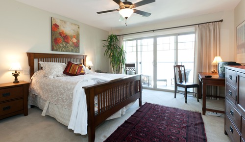 Habitación, vistas al lago