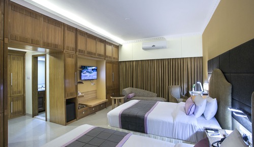 Habitación Premier con 1 cama doble o 2 individuales