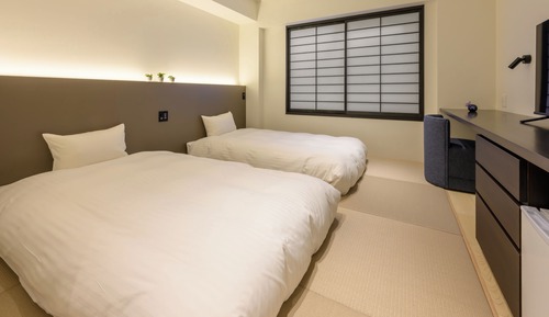 Habitación estándar con 2 camas individuales, no fumadores (20sqm)