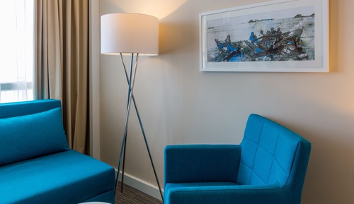 Standard twin room, Sea view, French balcony