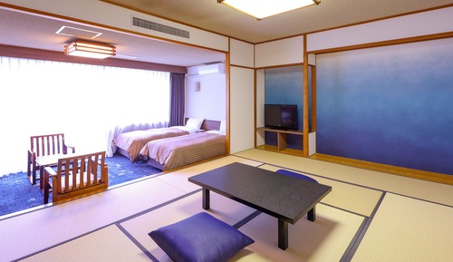 Habitación estándar con 2 camas individuales, no fumadores (Japanese-Western-Style, Indoor Bath)