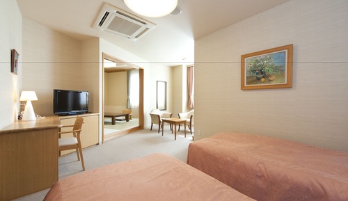 Suite junior, no fumadores (Japanese Western, with open air bath)