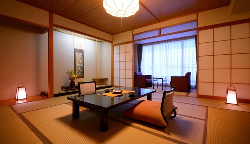 Habitación tradicional, no fumadores, vistas al mar (Japanese-style)