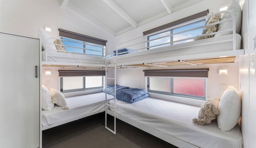 Cabaña Deluxe, 2 habitaciones, no fumadores, balcón (Apartment)