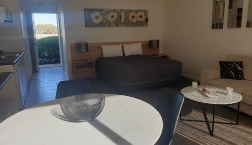 Habitación (Motel Room King Bed (Shower Only))