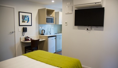 Estudio estándar, no fumadores, cocina básica (Standard Studio - Double)